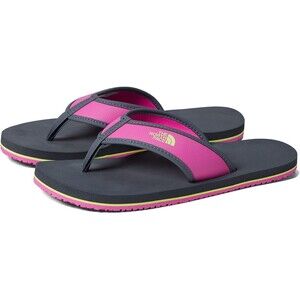 THE NORTH FACE Youth Base Camp Flip Flops Pink Gray Youth Sz 10 Toddlers Girls
